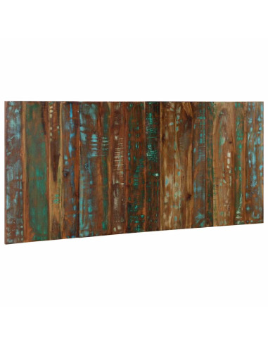 Testiera Multicolore 180 cm in Legno Massello Recupero