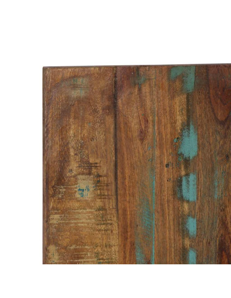 Testiera Multicolore 180 cm in Legno Massello Recupero