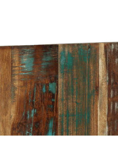 Testiera Multicolore 180 cm in Legno Massello Recupero