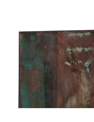 Testiera Multicolore 200 cm in Legno Massello Recupero