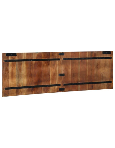 Testiera Multicolore 160 cm in Legno Massello Recupero