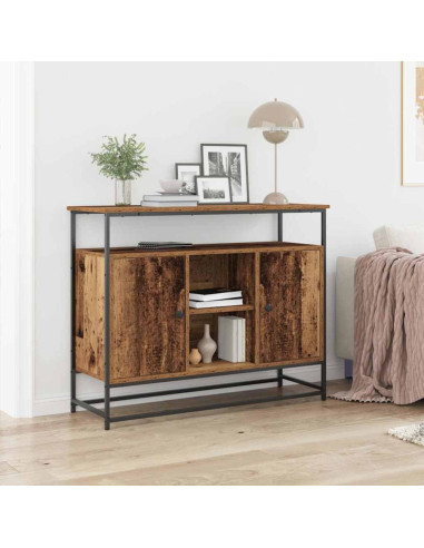 Credenza Legno vecchio 100 x 35 x 80 cm Legno multistrato