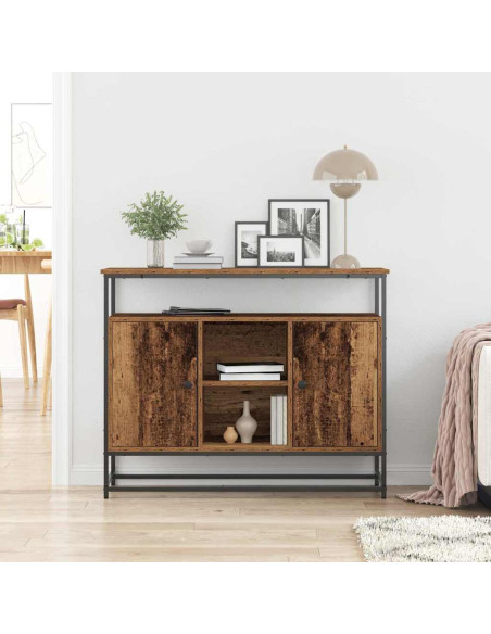 Credenza Legno vecchio 100 x 35 x 80 cm Legno multistrato