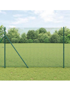 Palo della recinzione Verde 25 x 1,5 m (12 x 12 mm mesh)