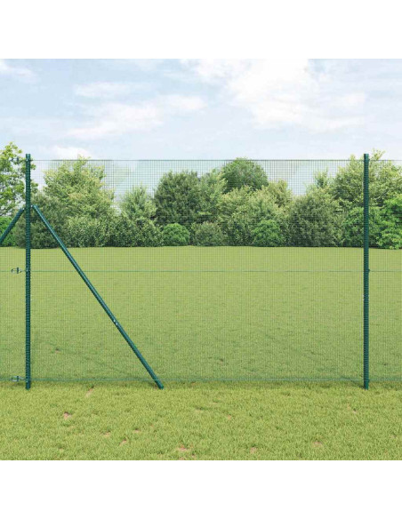Palo della recinzione Verde 25 x 1,5 m (12 x 12 mm mesh)