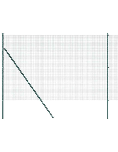 Palo della recinzione Verde 25 x 1,5 m (12 x 12 mm mesh)
