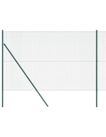 Palo della recinzione Verde 25 x 1,5 m (12 x 12 mm mesh)