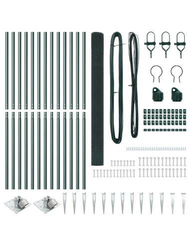 Palo della recinzione Verde