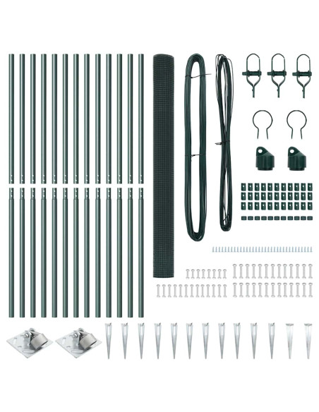 Palo della recinzione Verde