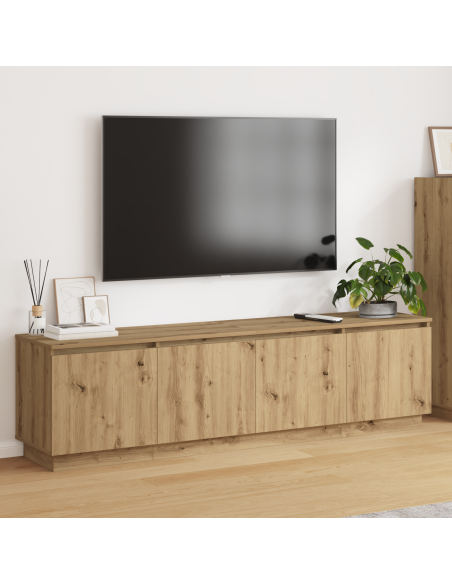 Mobile TV Rovere artigianale 180 x 38 x 49 cm Legno multistrato