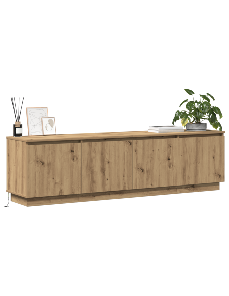 Mobile TV Rovere artigianale 180 x 38 x 49 cm Legno multistrato