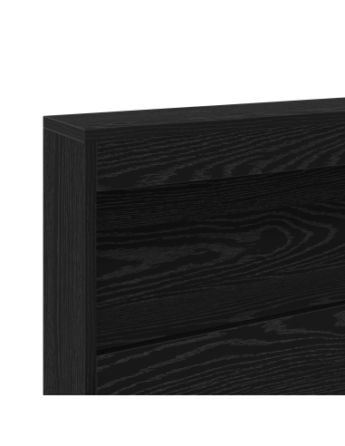 Testata contenitore Rovere Nero 120 cm Legno multistrato