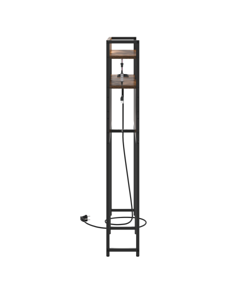 Testata contenitore Rovere fumo 80 cm Legno multistrato