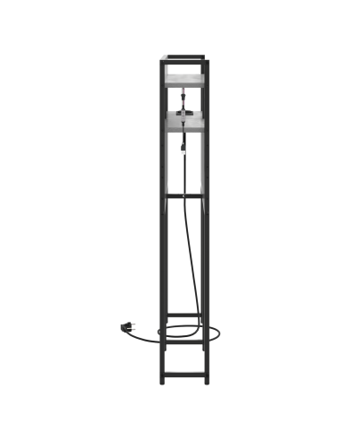 Testata contenitore Grigio sonoma 80 cm Legno multistrato