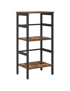 Libreria Rovere fumé 40 x 29,5 x 81 cm Legno multistrato 2