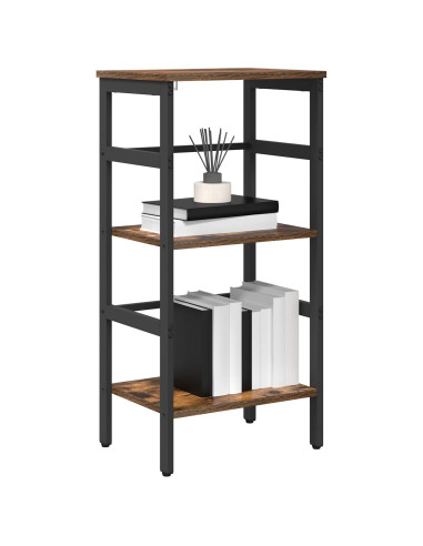 Libreria Rovere fumé 40 x 29,5 x 81 cm Legno multistrato
