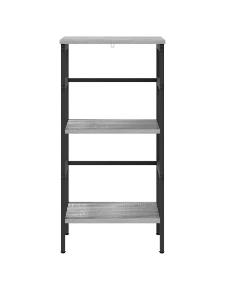 Libreria Grigio Sonoma 40 x 29,5 x 81 cm Legno multistrato