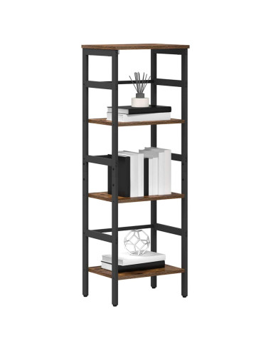 Libreria Rovere fumé 40 x 29,5 x 115 cm Legno multistrato