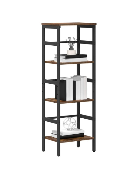 Libreria Rovere fumé 40 x 29,5 x 115 cm Legno multistrato