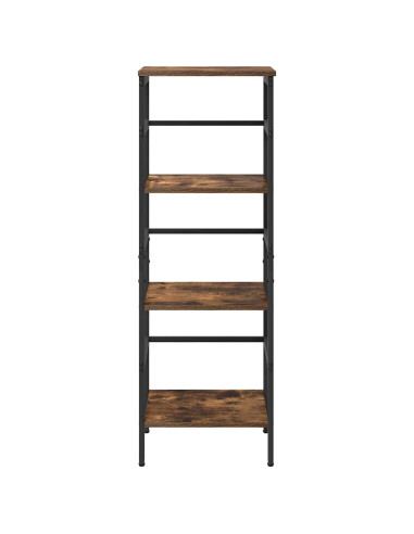 Libreria Rovere fumé 40 x 29,5 x 115 cm Legno multistrato