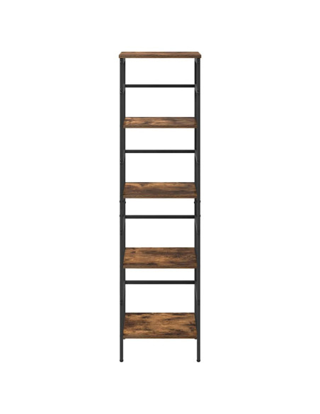 Libreria Rovere fumé 40 x 29,5 x 149 cm Legno multistrato