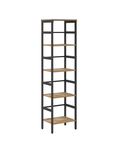 Libreria Rovere artigianale 40 x 29,5 x 149 cm