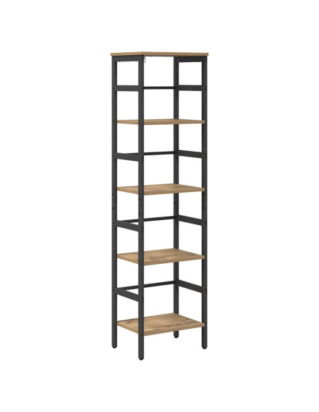 Libreria Rovere artigianale 40 x 29,5 x 149 cm