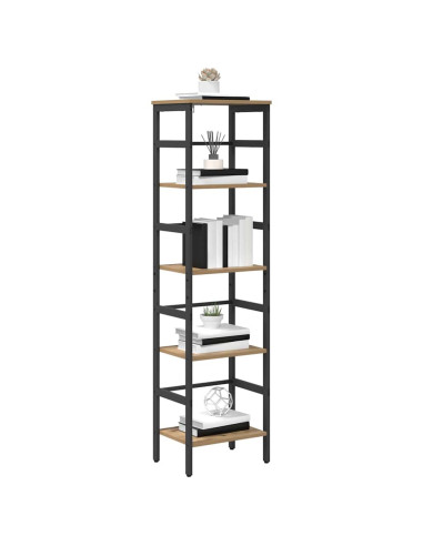 Libreria Rovere artigianale 40 x 29,5 x 149 cm