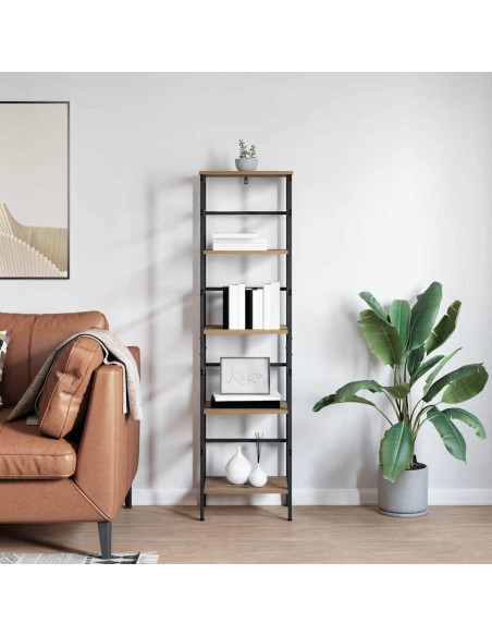 Libreria Rovere artigianale 40 x 29,5 x 149 cm