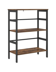 Libreria Rovere fumé 60 x 29,5 x 81 cm Legno multistrato 2