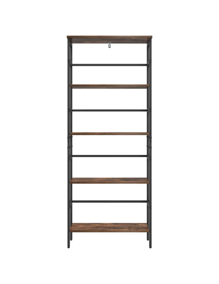 Libreria Rovere fumé 60 x 29,5 x 149 cm Legno multistrato