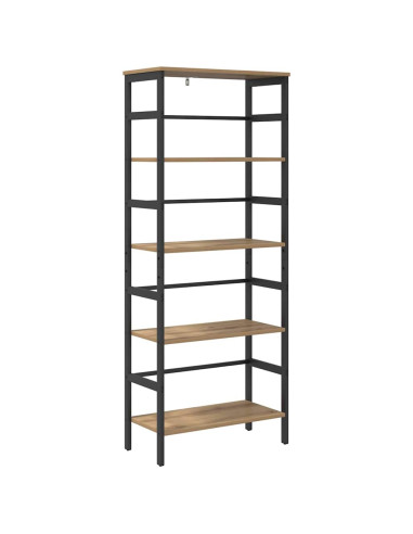 Libreria Rovere artigianale 60 x 29,5 x 149 cm