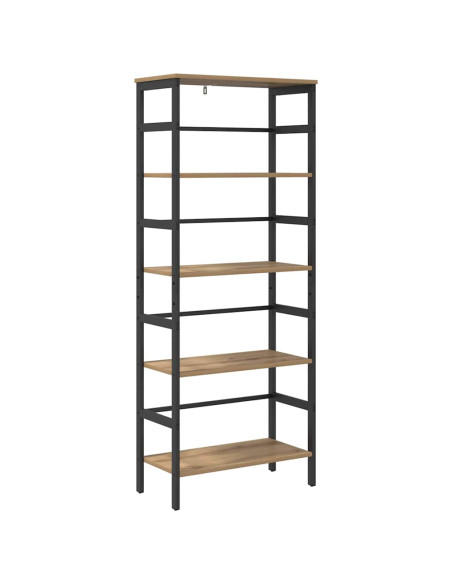 Libreria Rovere artigianale 60 x 29,5 x 149 cm