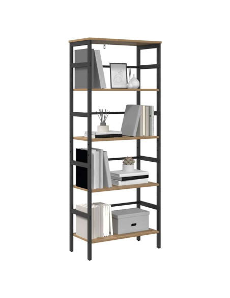 Libreria Rovere artigianale 60 x 29,5 x 149 cm