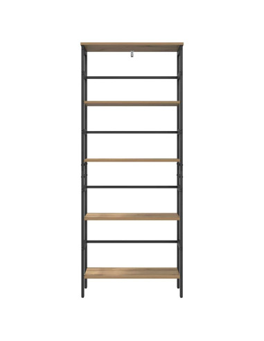 Libreria Rovere artigianale 60 x 29,5 x 149 cm