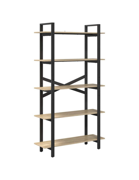 Libreria Rovere Sonoma 100 x 33,5 x 178 cm Legno multistrato