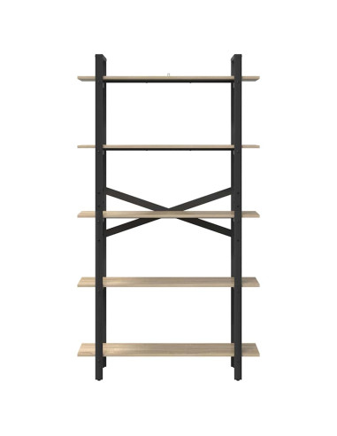Libreria Rovere Sonoma 100 x 33,5 x 178 cm Legno multistrato