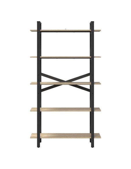 Libreria Rovere Sonoma 100 x 33,5 x 178 cm Legno multistrato