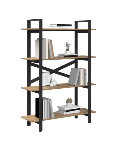 Libreria Rovere artigianale 100 x 33,5 x 140 cm