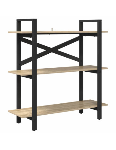 Libreria Rovere Sonoma 100 x 33,5 x 102 cm Legno multistrato