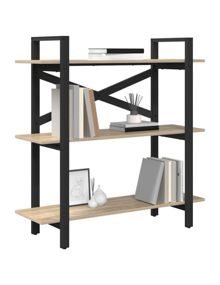 Libreria Rovere Sonoma 100 x 33,5 x 102 cm Legno multistrato