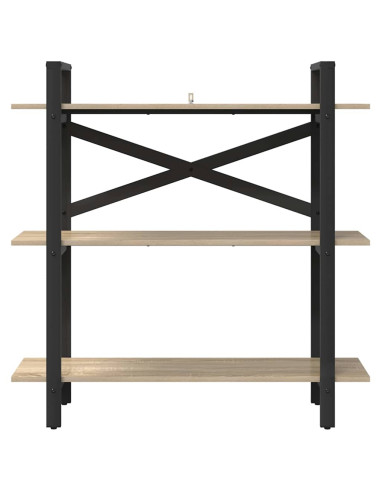 Libreria Rovere Sonoma 100 x 33,5 x 102 cm Legno multistrato