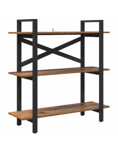 Libreria Legno vecchio 100 x 33,5 x 102 cm Legno multistrato 2