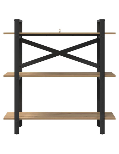 Libreria Rovere artigianale 100 x 33,5 x 102 cm
