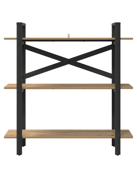 Libreria Rovere artigianale 100 x 33,5 x 102 cm