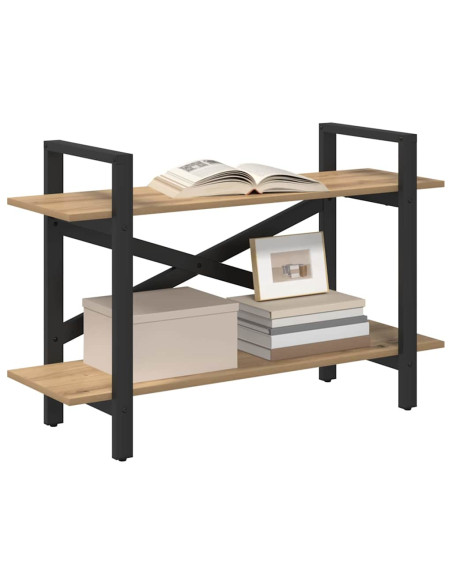 Libreria Rovere artigianale 100 x 33,5 x 64 cm