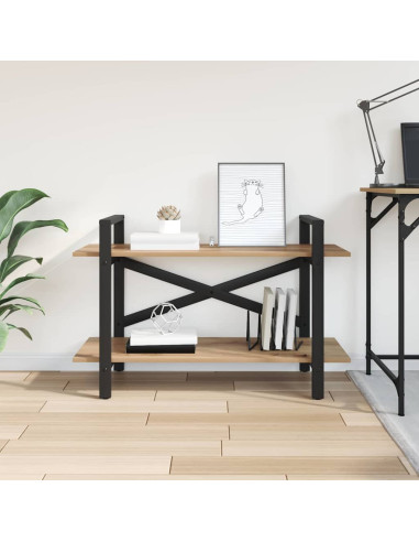 Libreria Rovere artigianale 100 x 33,5 x 64 cm