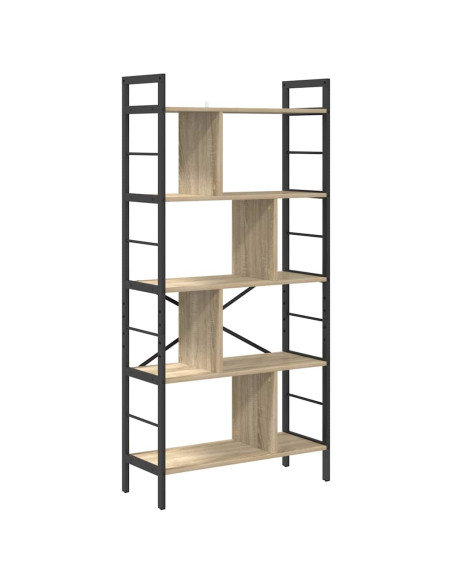 Libreria Rovere Sonoma 75 x 30 x 156 cm Legno multistrato