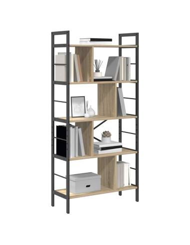 Libreria Rovere Sonoma 75 x 30 x 156 cm Legno multistrato