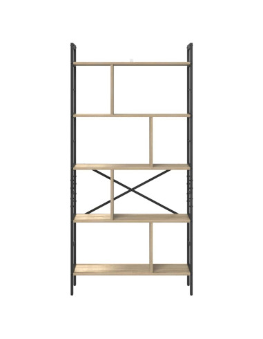 Libreria Rovere Sonoma 75 x 30 x 156 cm Legno multistrato